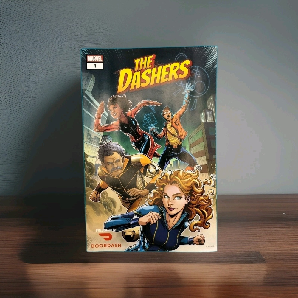 Marvel The Dashers #1 Ultra Rare Promo Comic Book NYCC 2022 DoorDash Exclusive